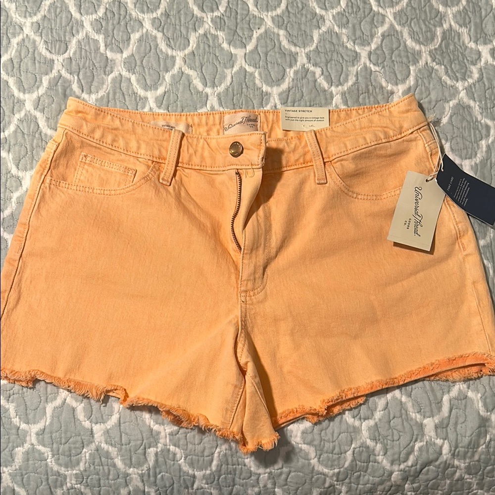 Universal Threads  Women's Peach Jean Shorts